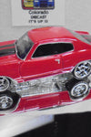 LOOSE HOT WHEELS Red Team Baurtwell 1970 Chevelle SS w/Real Riders