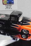 LOOSE HOT WHEELS Harley Davidson '56 Ford Truck w/Real Riders