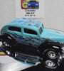 LOOSE HOT WHEELS Teal Motor City Classics Fat Fendered '40 w/Real Riders