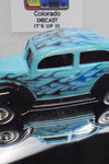 LOOSE HOT WHEELS Teal Motor City Classics Fat Fendered '40 w/Real Riders