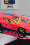 LOOSE HOT WHEELS Pink Cal Custom Ferrari Testarossa w/Real Riders