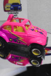 LOOSE HOT WHEELS Pink Cal Custom Volkswagen Baja Bug w/Real Riders