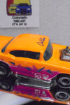 LOOSE HOT WHEELS Orange Cal Custom '57 Chevy Bel Air w/Real Riders