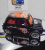 LOOSE HOT WHEELS Black Mini Cooper Treasure Hunt w/Real Riders