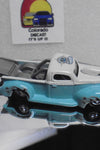 LOOSE HOT WHEELS Teal/White '40 Ford Pickup Treasure Hunt w/Real Riders