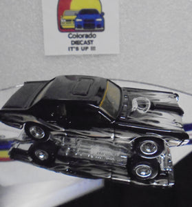 LOOSE HOT WHEELS Black '68 Cougar Treasure Hunt w/Real Riders