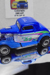 LOOSE HOT WHEELS Blue Cal Custom 3-Window '34 Ford w/Real Riders