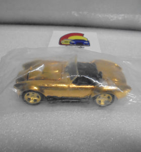 HOT WHEELS SHELBY COBRA 427 S/C COMMEMORATIVE 24K PLATED ORIGINAL BAGGIE