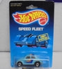 1988 HOT WHEELS SPEED FLEET TEAL VOLKSWAGEN BUG BLUE STRIPE