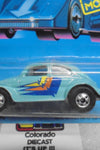 1988 HOT WHEELS SPEED FLEET TEAL VOLKSWAGEN BUG BLUE STRIPE