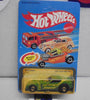 1982 HOT WHEELS GREEN SCREAMIN' FUNNY CAR UNPUNCHED CARD