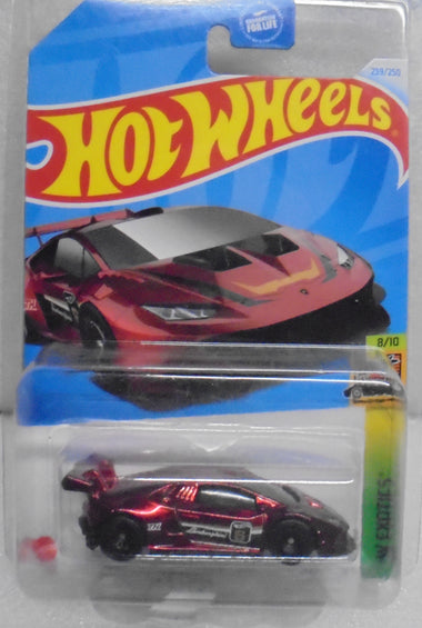 2024 HOT WHEELS SUPER TREASURE HUNT LAMBORGHINI HURACAN LP 620-2 SUPER TROFEO
