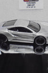 LOOSE HOT WHEELS SILVER '17 ACURA NSX w/REAL RIDERS