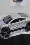 LOOSE HOT WHEELS SILVER '17 ACURA NSX w/REAL RIDERS