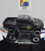 LOOSE HOT WHEELS BLACK '18 DODGE CHALLENGER SRT DEMON w/REAL RIDERS