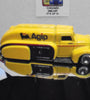 LOOSE HOT WHEELS YELLOW AGIP '38 DODGE AIRFLOW w/REAL RIDERS