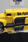 LOOSE HOT WHEELS YELLOW AGIP '38 DODGE AIRFLOW w/REAL RIDERS