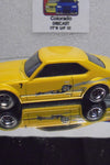 LOOSE HOT WHEELS F&F YELLOW NISSAN SKYLINE C210 w/REAL RIDERS