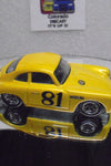 LOOSE HOT WHEELS YELLOW BOULEVARD PORSCHE 356 OUTLAW w/REAL RIDERS