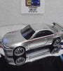 LOOSE HOT WHEELS  SILVER NISSAN SKYLINE GT-R R33 w/REAL RIDERS