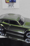 LOOSE HOT WHEELS GREEN NISSAN LAUREL 2000SGX w/REAL RIDERS