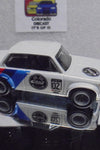 LOOSE HOT WHEELS WHITE BMW 2002 w/REAL RIDERS