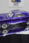 LOOSE HOT WHEELS PURPLE '69 DODGE CHARGER w/Real Riders