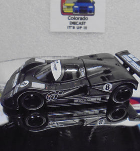LOOSE HOT WHEELS BLACK GRAN TURISMO MAZDA 787B w/Real Riders