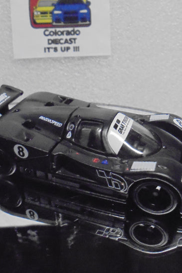 LOOSE HOT WHEELS BLACK GRAN TURISMO MAZDA 787B w/Real Riders