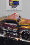 LOOSE HOT WHEELS GOLD HOLIDAY TAIL DRAGGER w/Real Riders