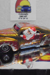 LOOSE HOT WHEELS GOLD HOLIDAY TAIL DRAGGER w/Real Riders