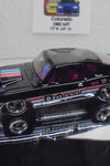 LOOSE HOT WHEELS BLACK '68 HEMI BARRACUDA w/Real Riders