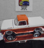 LOOSE HOT WHEELS RLC ORANGE/WHITE 1962 FORD F100 w/Real Riders