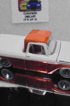 LOOSE HOT WHEELS RLC ORANGE/WHITE 1962 FORD F100 w/Real Riders