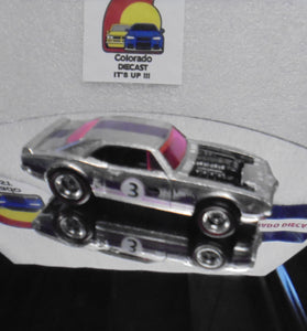 LOOSE HOT WHEELS RLC MAIL IN ZAMAC '67 PONTIAC FIREBIRD w/REAL RIDERS