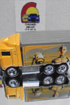 LOOSE HOT WHEELS STAR WARS YELLOW HIWAY HAULER w/RR'S