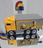 LOOSE HOT WHEELS STAR WARS YELLOW HIWAY HAULER w/RR'S