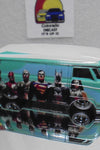 LOOSE HOT WHEELS SUPER HEROES VOLKSWAGEN T1 PANEL BUS w/RR'S