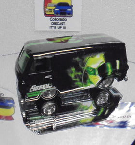 LOOSE HOT WHEELS GREEN LANTERN '66 DODGE A100 VAN w/RR'S