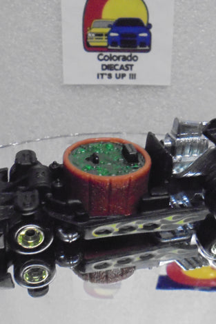 LOOSE HOT WHEELS BLACK HOT TUB w/RR'S