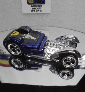 LOOSE HOT WHEELS BLUE LOW CARBS w/RR'S
