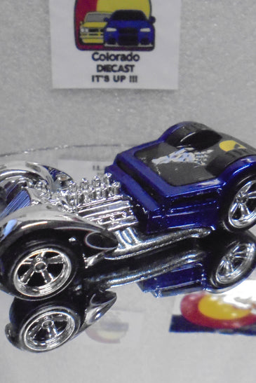LOOSE HOT WHEELS BLUE LOW CARBS w/RR'S