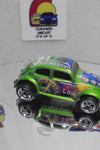 LOOSE HOT WHEELS GREEN VOLKSWAGEN BUG w/RR'S