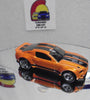 LOOSE HOT WHEELS ORANGE CUSTOM MUSTANG w/RR'S