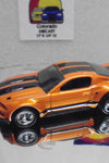 LOOSE HOT WHEELS ORANGE CUSTOM MUSTANG w/RR'S