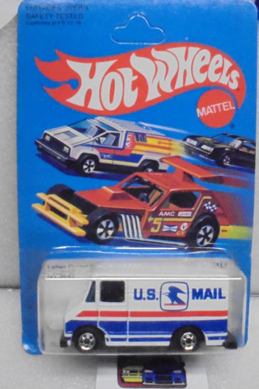 1981 HOT WHEELS WHITE LETTER GETTER UNPUNCHED CARD