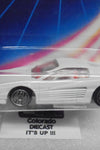 1986 HOT WHEELS WHITE FERRARI TESTAROSSA RED INTERIOR