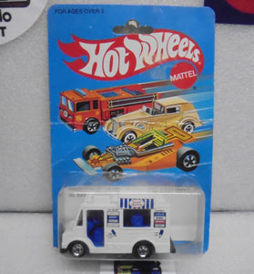1983 HOT WHEELS WHITE GOOD HUMOR TRUCK BLUE TAMPO'S