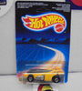 1987 HOT WHEELS YELLOW SHADOW JET UNPUNCHED INTERNATIONAL CARD