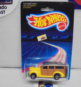 1986 HOT WHEELS YELLOW 40'S WOODIE (Copy)